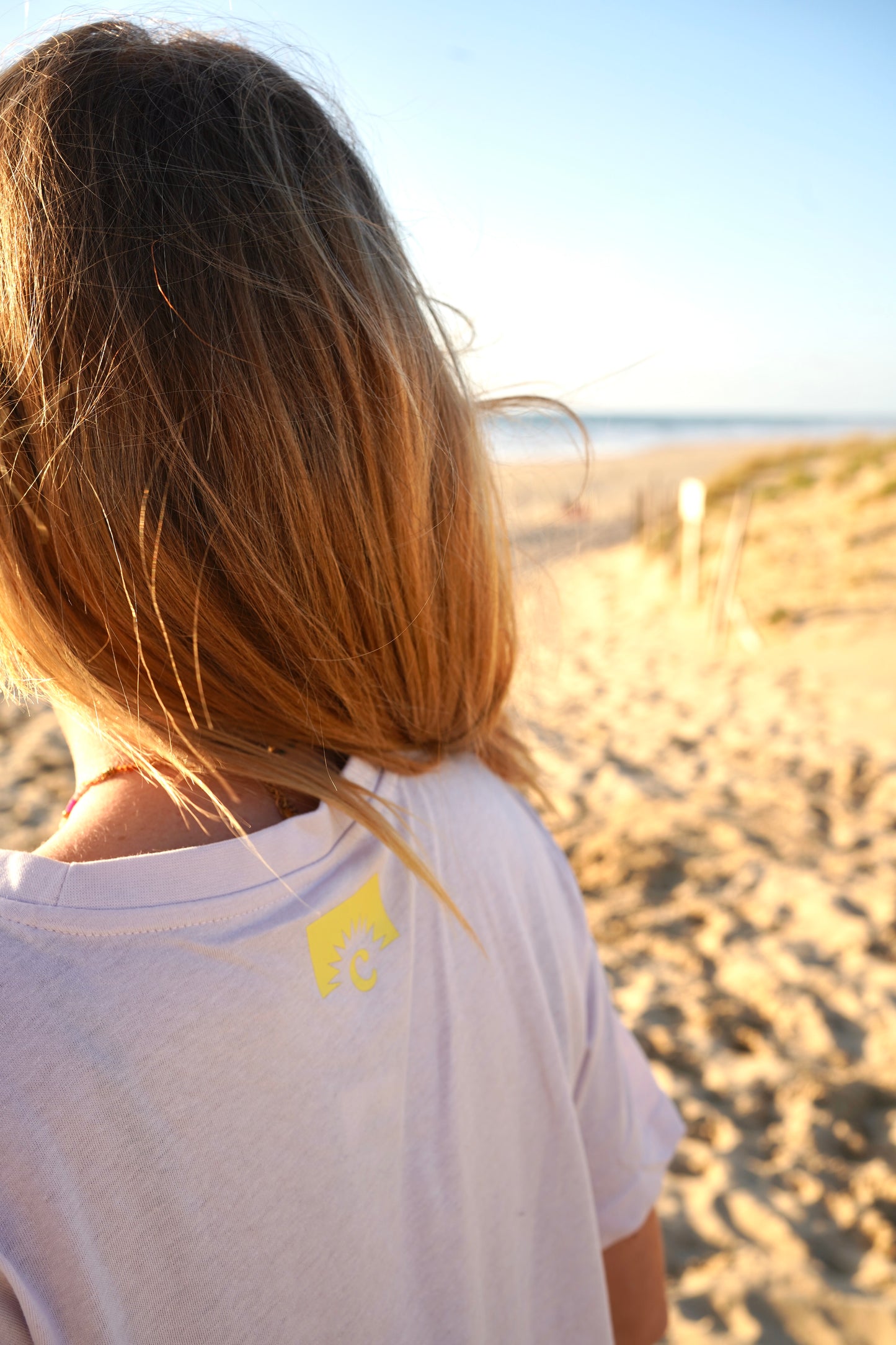 LAVENDER SUNSHINE - Tee shirt crop
