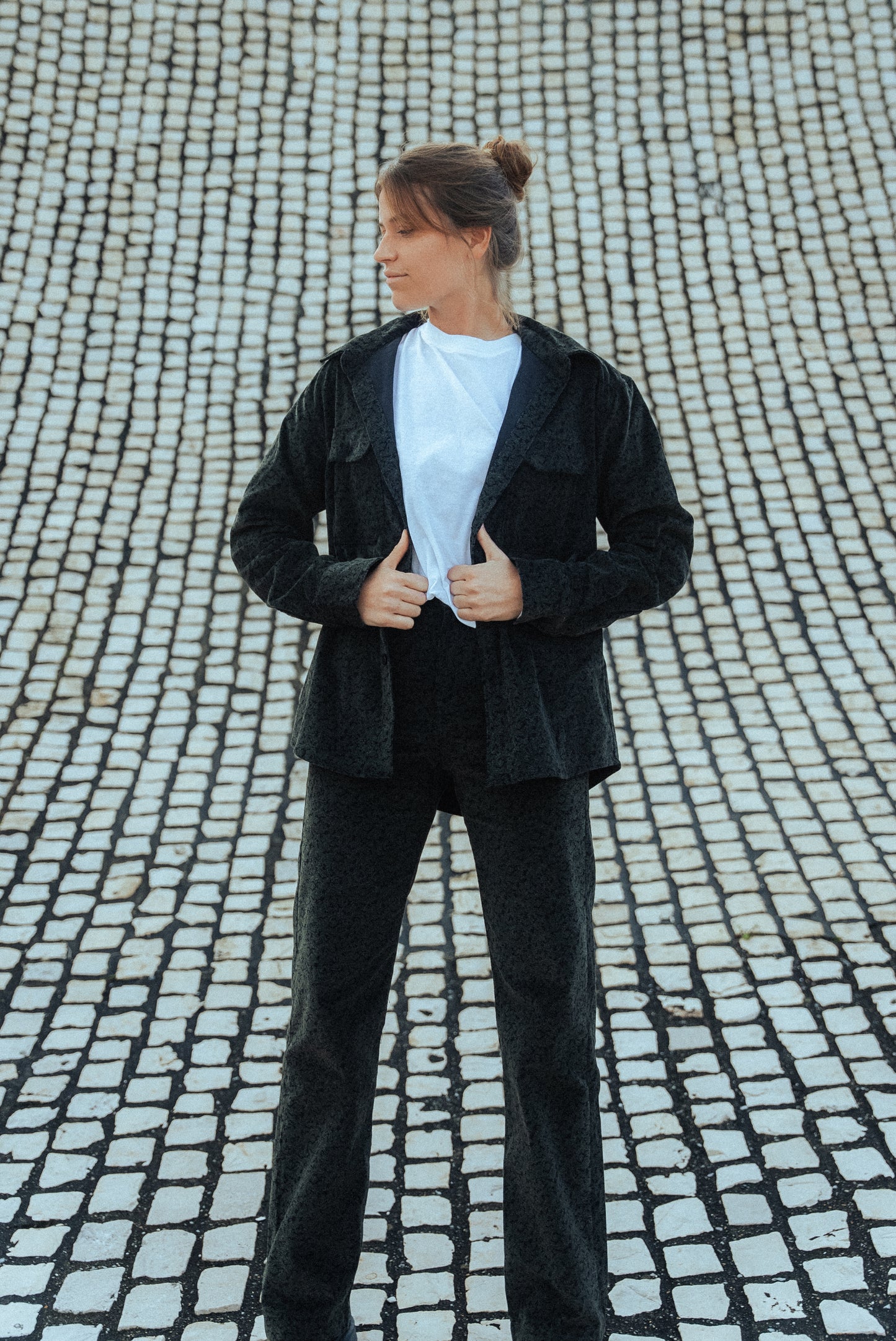 VELVET WHISPER - Chemise velours mixte