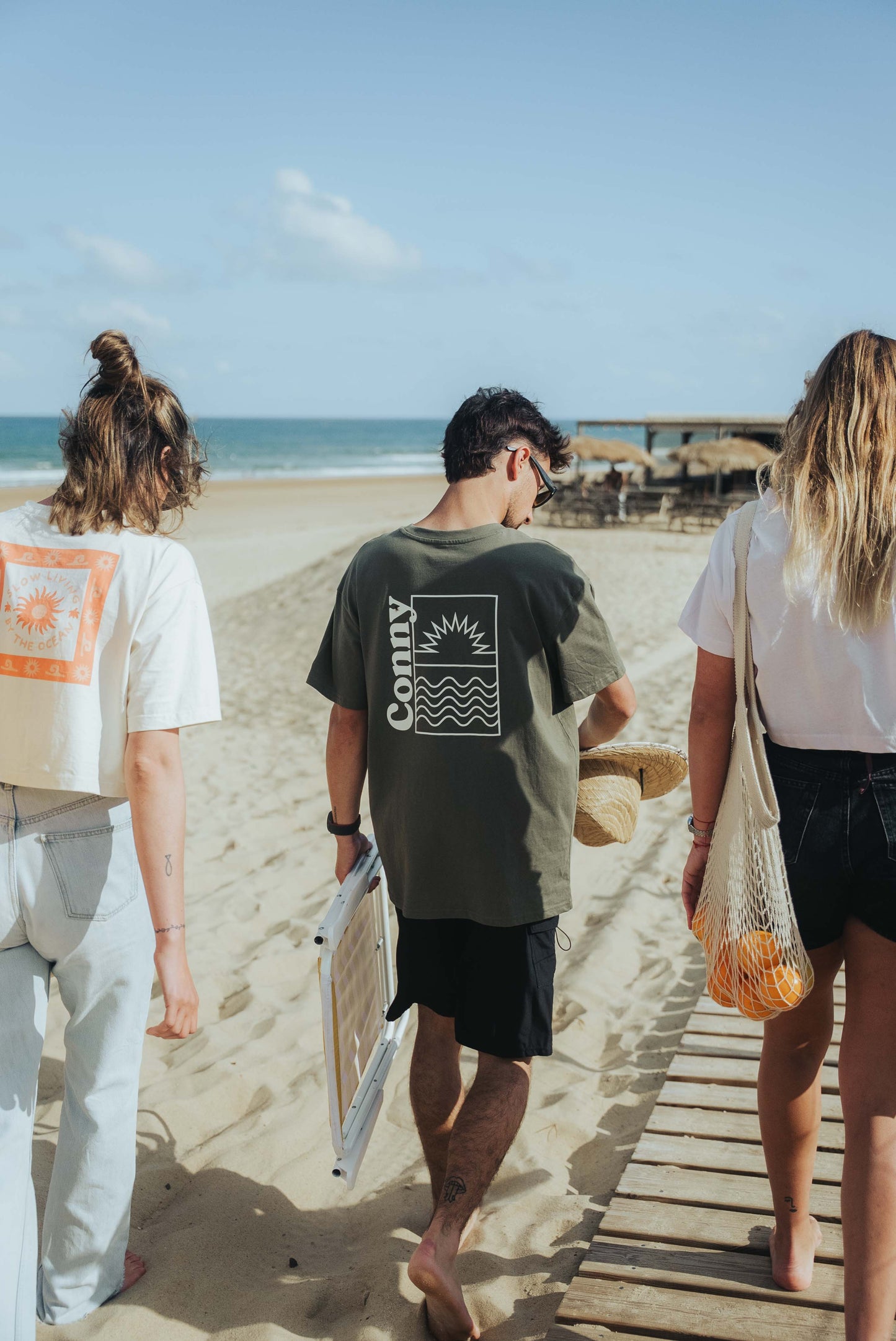 NATURAL TIDES - Tee shirt oversize unisex