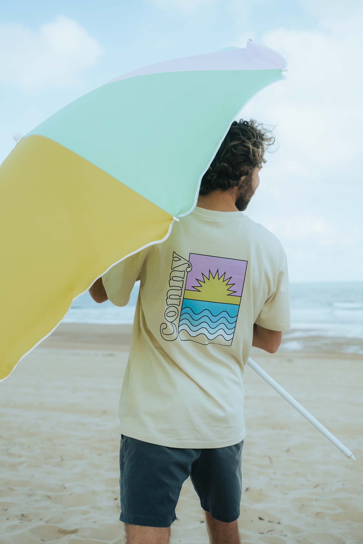 CHROMA TIDES - Tee shirt oversize unisex