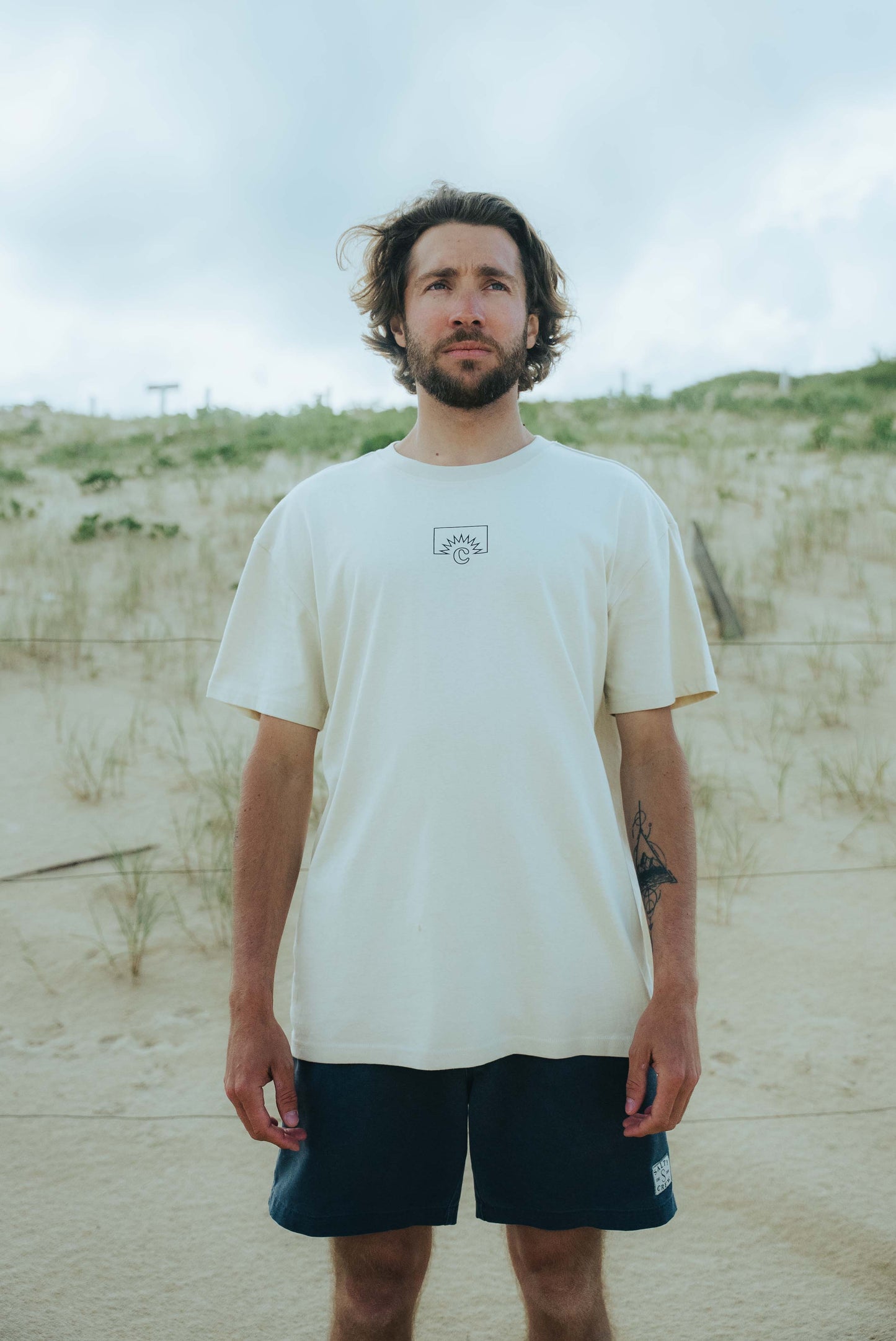 CHROMA TIDES - Tee shirt oversize unisex