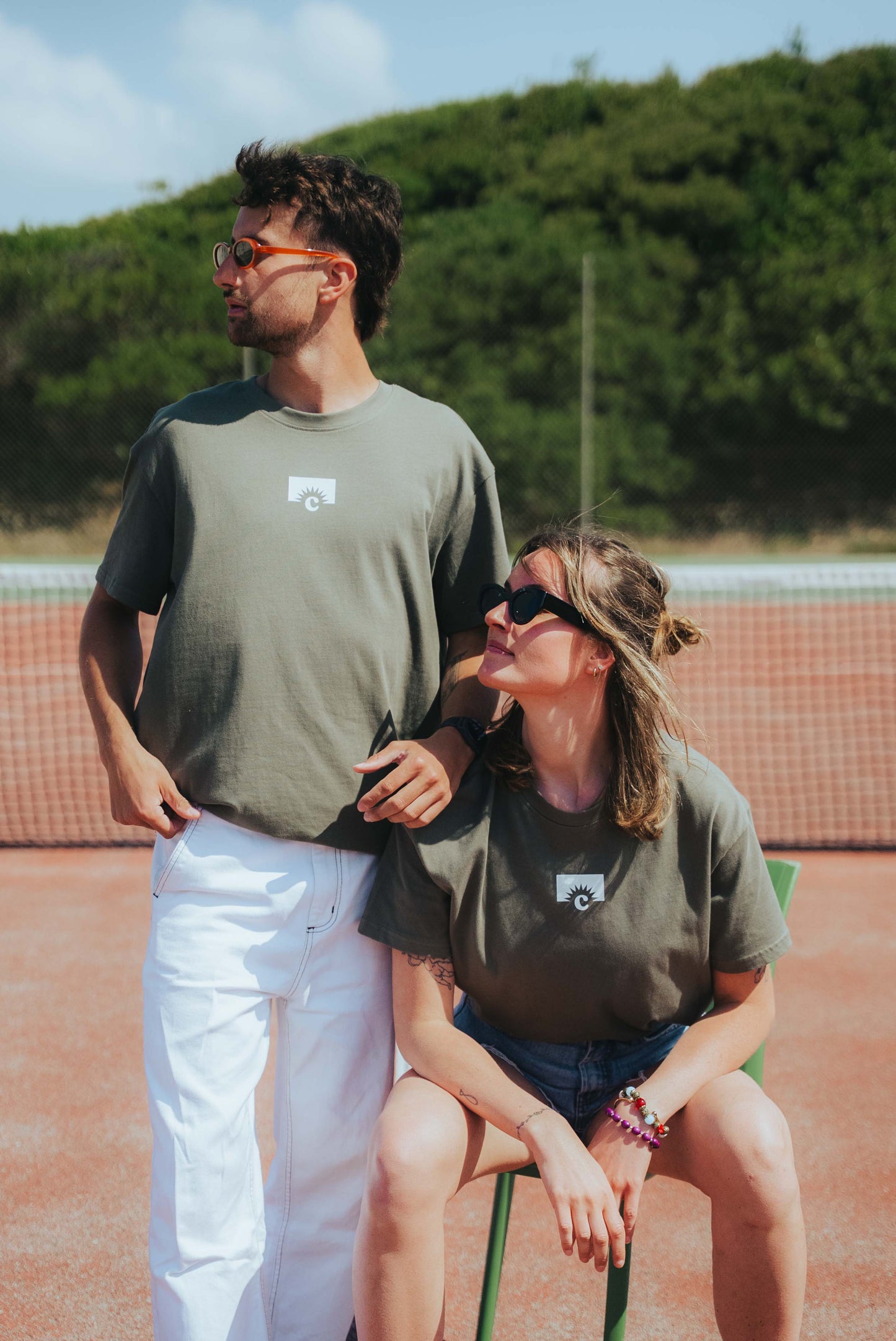 NATURAL TIDES - Tee shirt oversize unisex