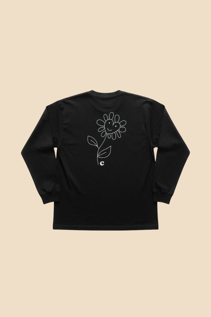 Flower Long sleeve tee - unisex