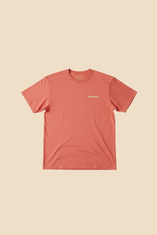 RED SUNSET - Tee-shirt Unisex orangé