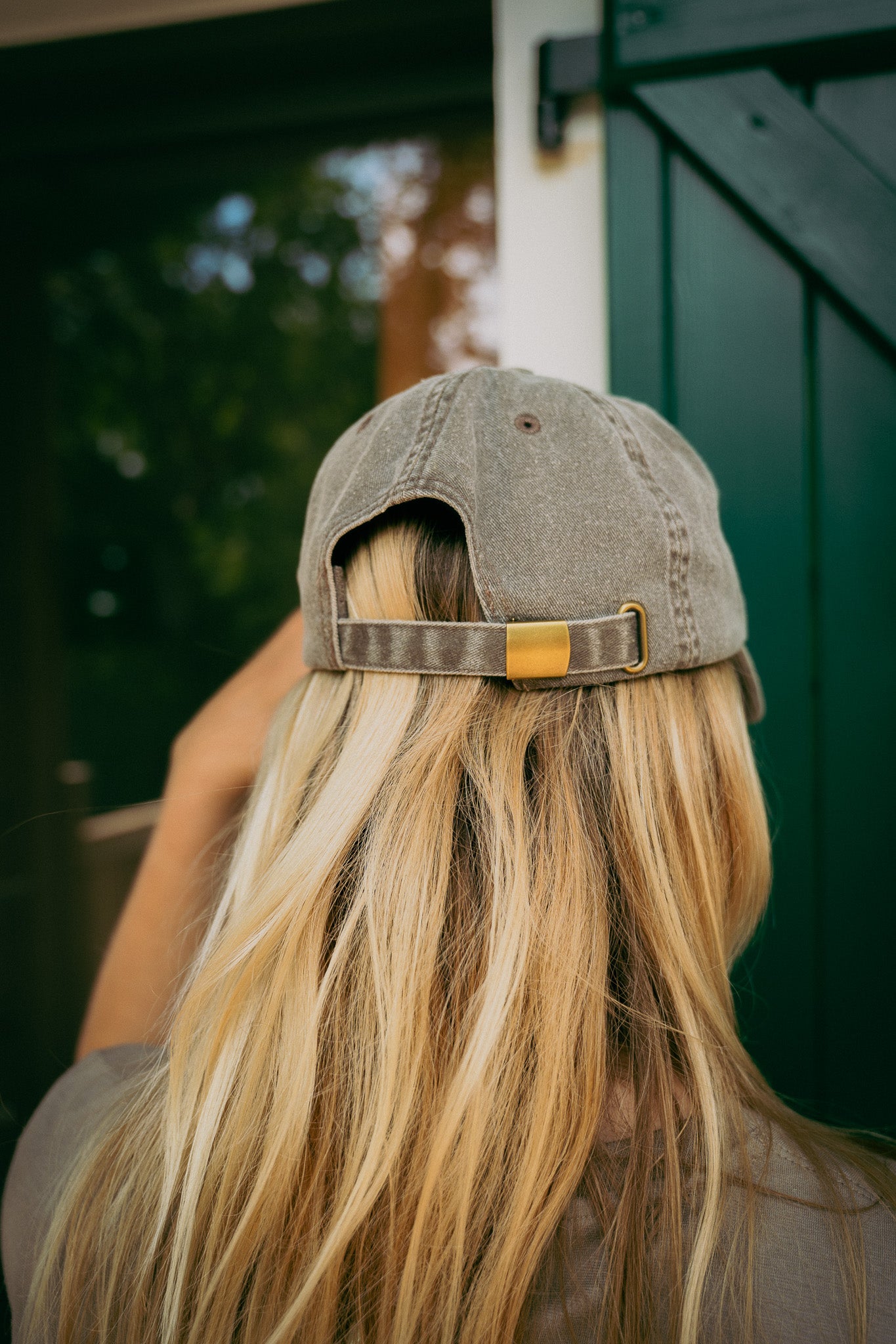 BROWN WASHED - Casquette