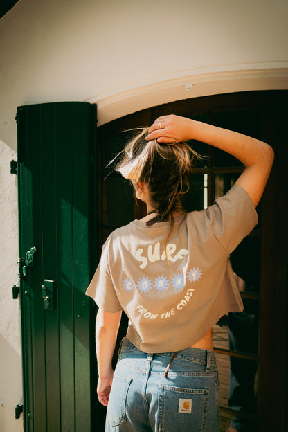 COFFEE BREAK - Tee shirt crop