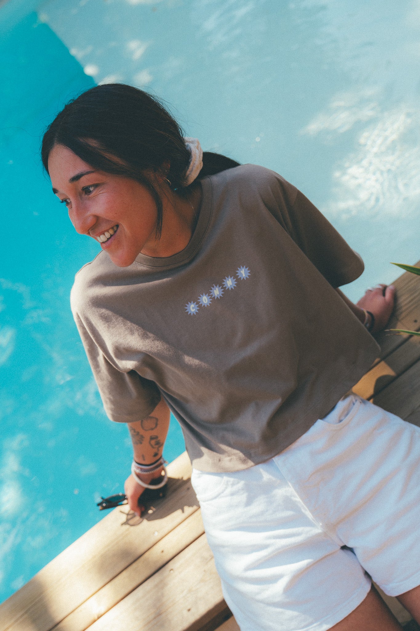 COFFEE BREAK - Tee shirt crop