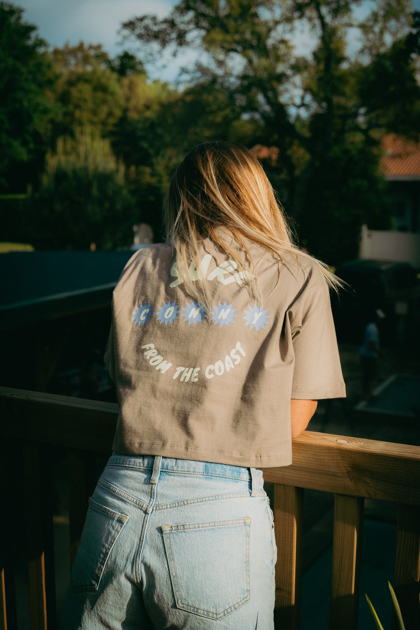 COFFEE BREAK - Tee shirt crop
