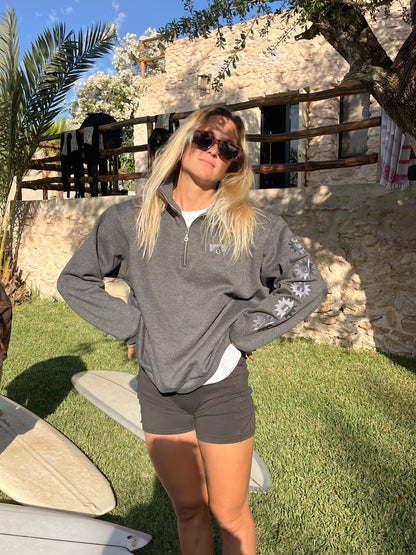 URBAN GREY - Hoodie Zip Unisex