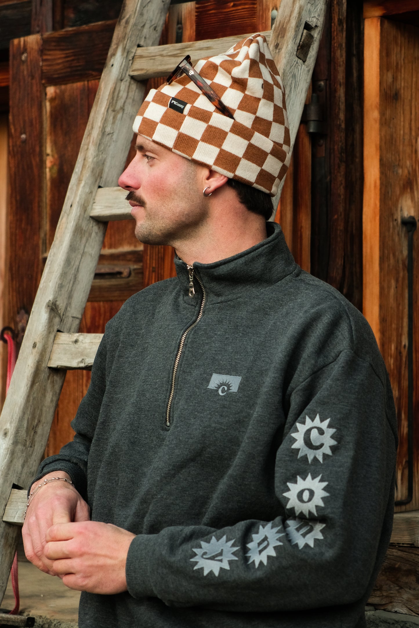 URBAN GREY - Hoodie Zip Unisex