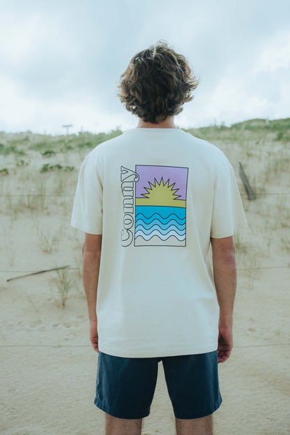 CHROMA TIDES - Tee shirt oversize unisex