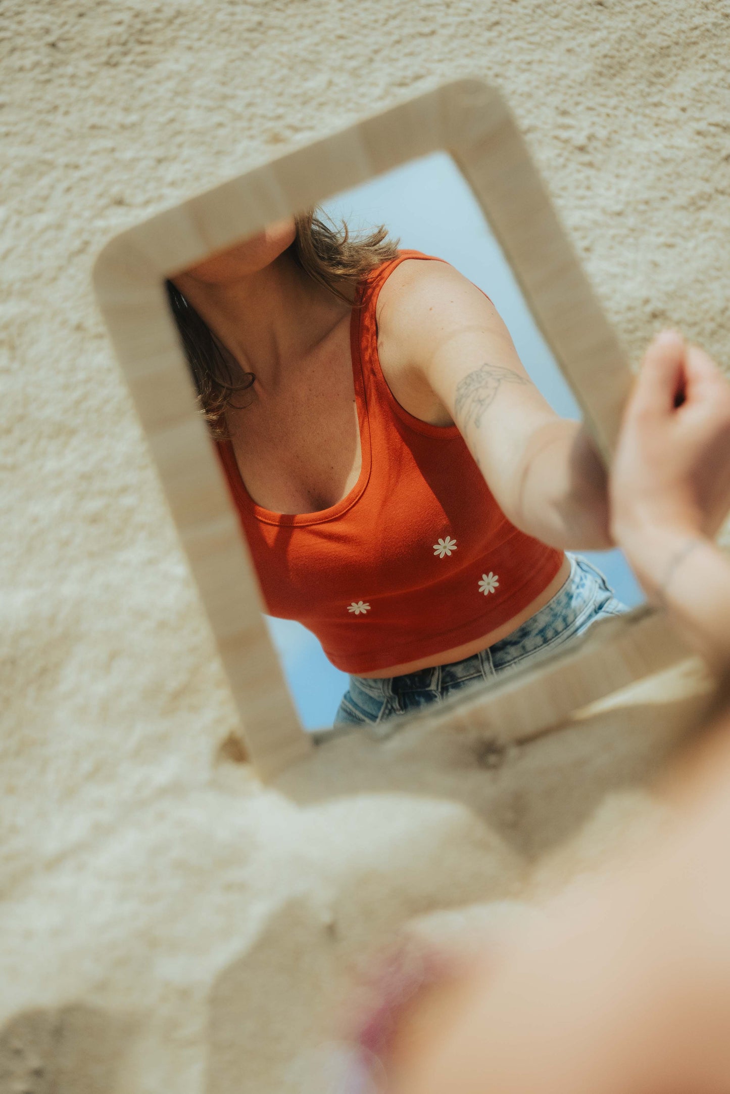 JOHN - Top Femme crop