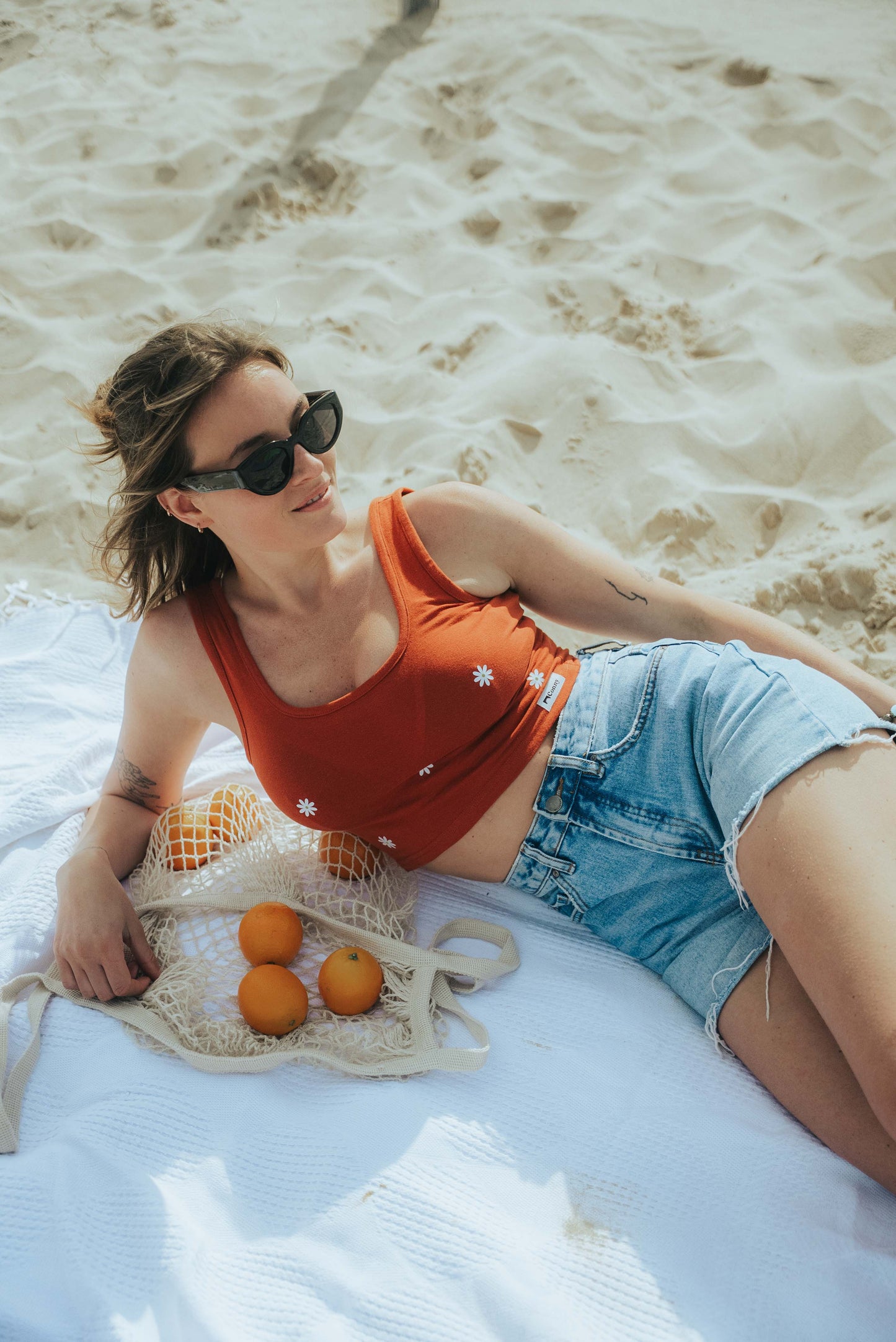 JOHN - Top Femme crop