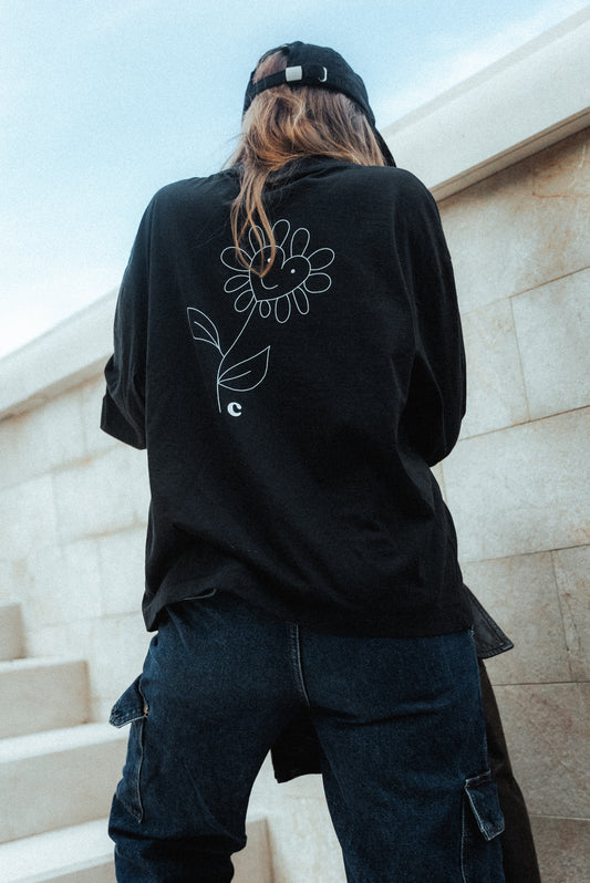 Flower Long sleeve tee - unisex